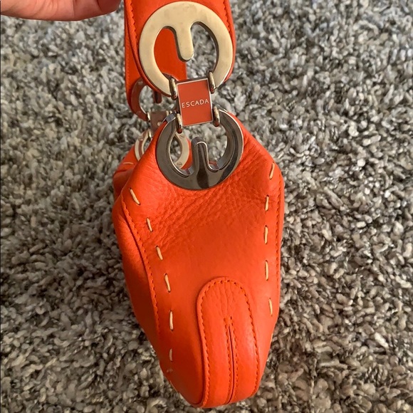 Escada gorgeous orange bag. - Picture 3 of 8